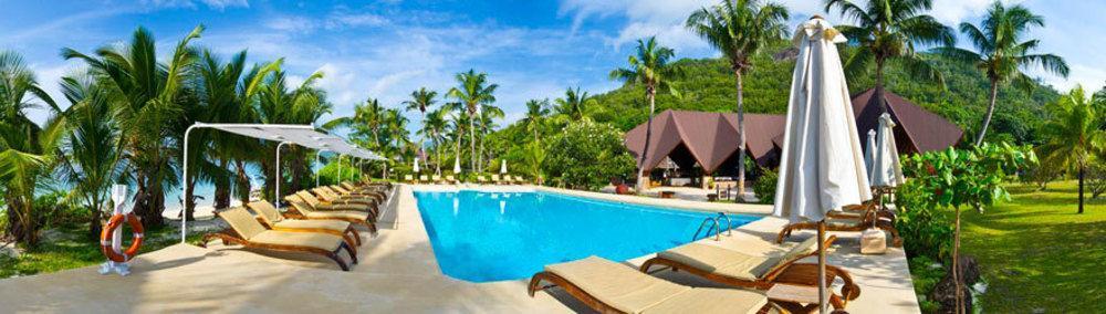 New Emerald Cove Hotel Baie Sainte Anne Exterior foto
